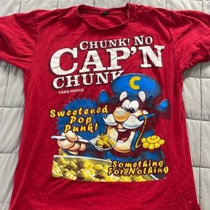 Chunk! No, Captain Chunck! Band Tee